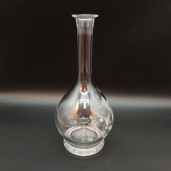 Heavy Crystal Glass Carafe - Picture 10 of 11